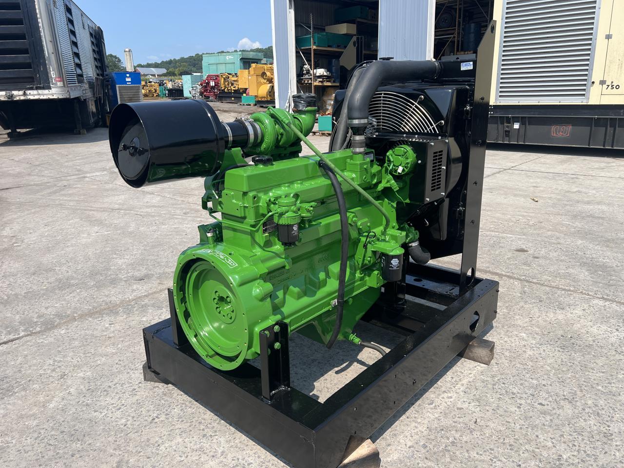 6.8 Liter John Deere Mechanical Engine with Radiator - Image 3