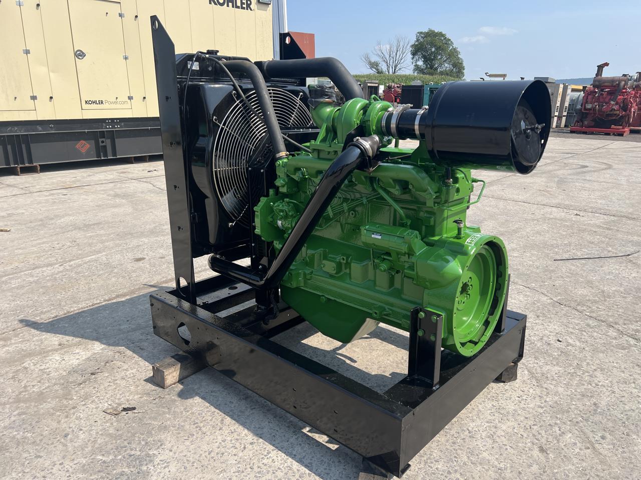 6.8 Liter John Deere Mechanical Engine with Radiator - Image 5