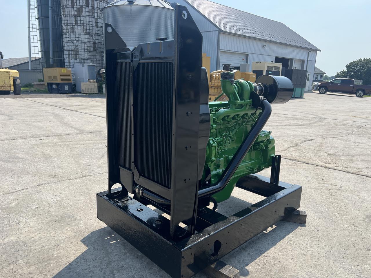 6.8 Liter John Deere Mechanical Engine with Radiator - Image 7