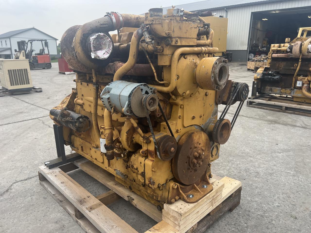 KTA 19C Cummins Engine, Good Running Takeout of Haul Truck - Image 6