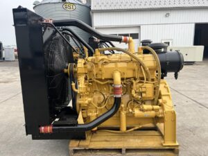 3456 CAT 669 HP Industrial Power Unit with Radiator Cooling Package, 100 Hours since New