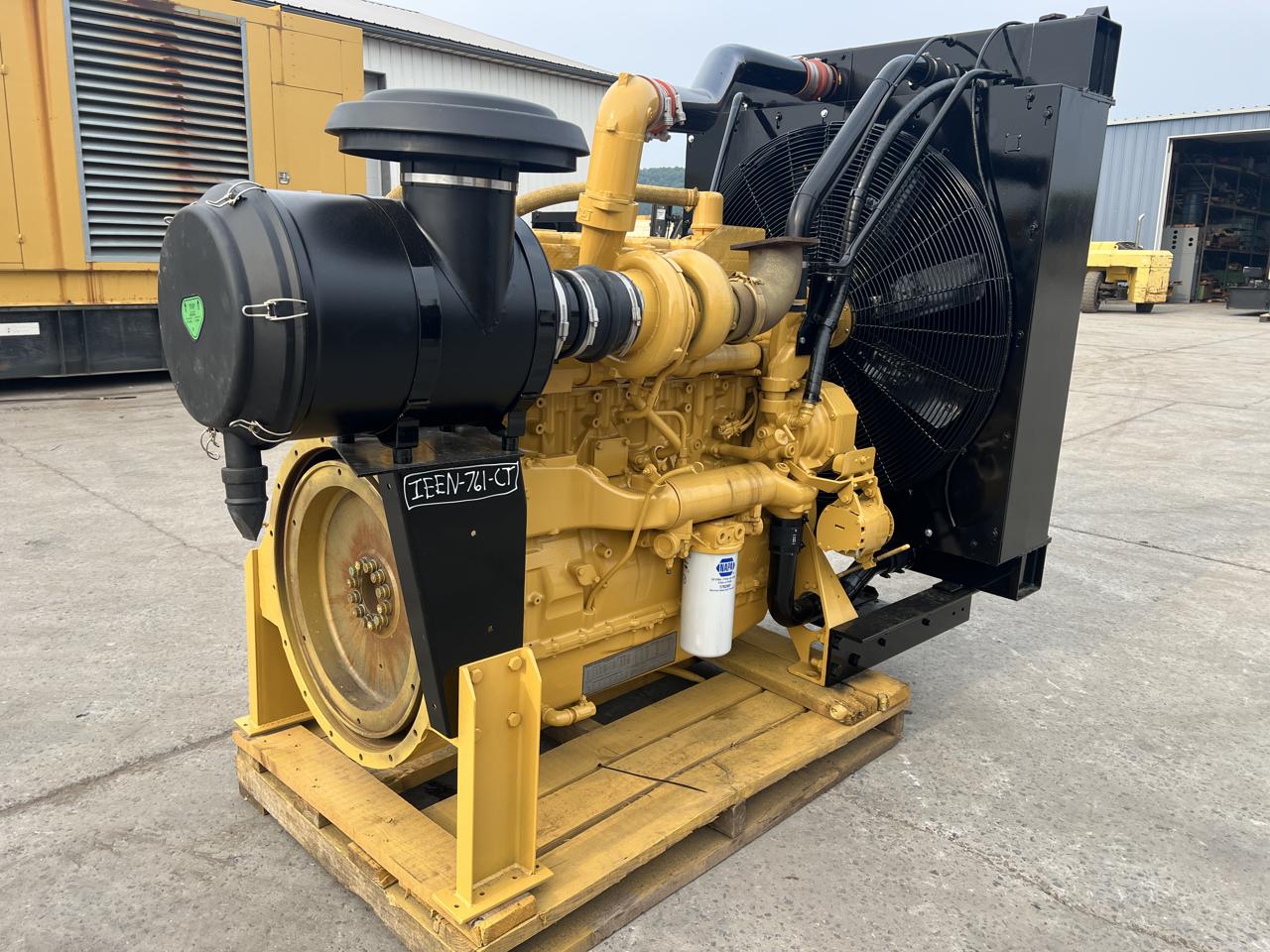 3456 CAT 669 HP Industrial Power Unit with Radiator Cooling Package, 100 Hours since New - Image 7