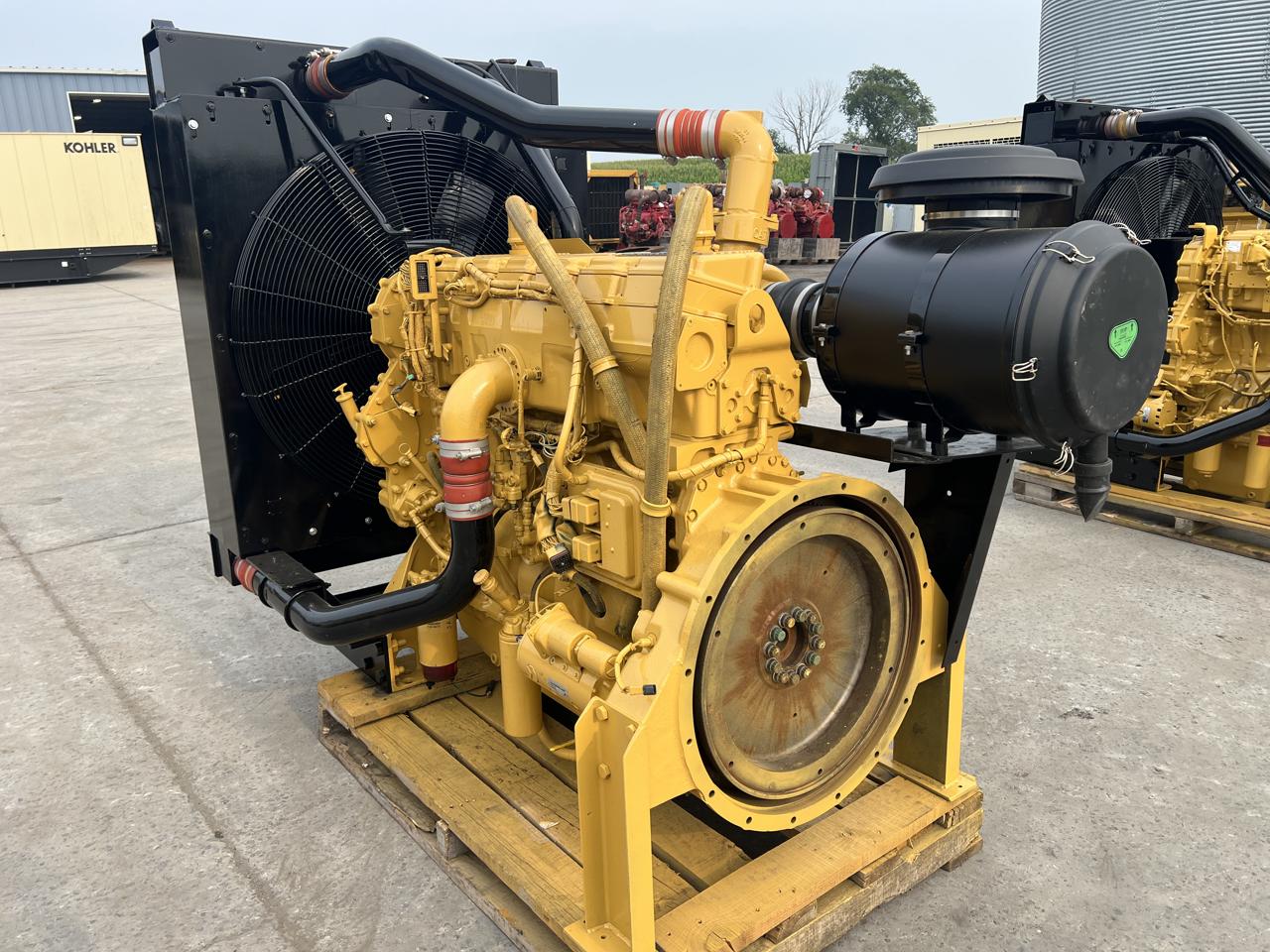 3456 CAT 669 HP Industrial Power Unit with Radiator Cooling Package, 100 Hours since New - Image 9