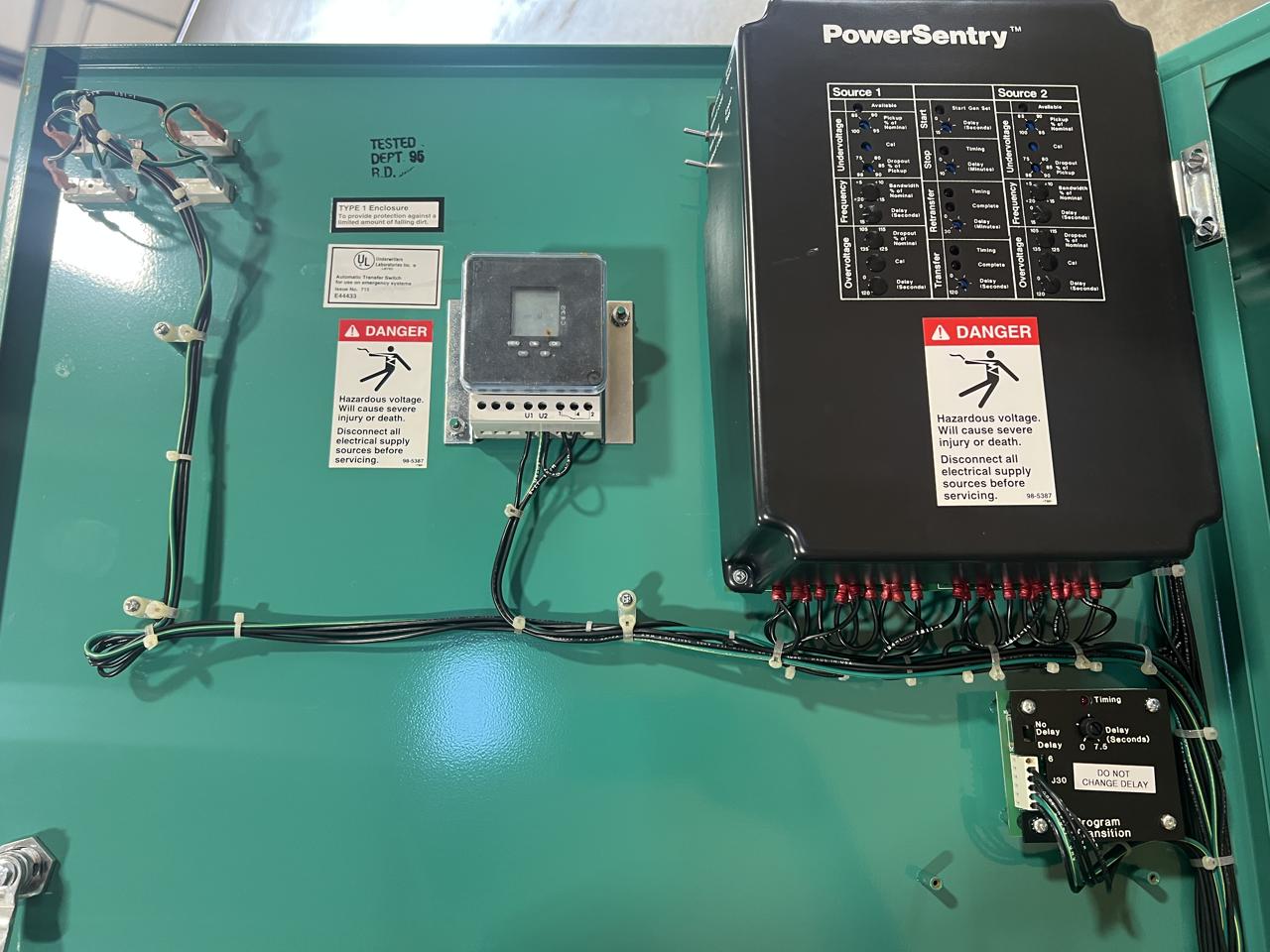 Cummins/Onan Automatic Transfer Switch, 1 Ph, 240 V, Nema 1 - Image 12