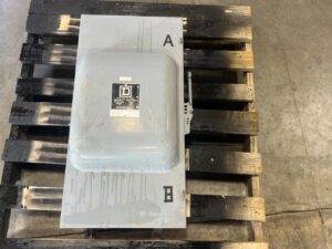 Double Throw Manuel Transfer Switch SQ D, 200 Amp