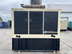 _125 kW Kohler Generator, 6.8 Liter John Deere Engine, with Enclosure and Base Fuel Tank, Year - 2007, 609 Hours, US EPA Tier 3 Pre Emission Engine