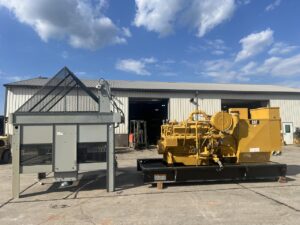 _375 kW CAT 3412 Gen Set, with Remote Electric Radiator Cooling Package, Year - 2007, 419 Hours, Natural Gas