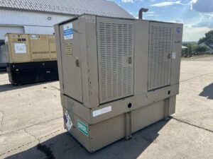 __50 kW Cummins/Onan Generator, with Enclosure and Base Tank 3.9 Cummins Engine, Enclosed, Year - 1998, 1247 Hours