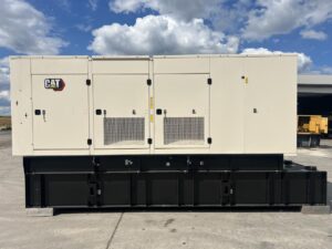 _600 kW C 18 New Caterpillar Gen Set, Sound Attenuated with Enclosure and Base Fuel Tank, Year - 2024, Full CAT Warranty