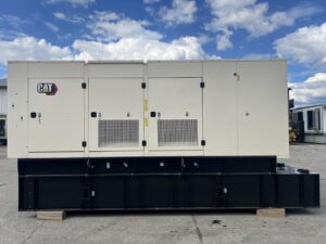 _600 kW CAT C18 New GenSet, Sound Attenuated with Enclosure and Base Fuel Tank, Year - 2024, Full CAT Warranty