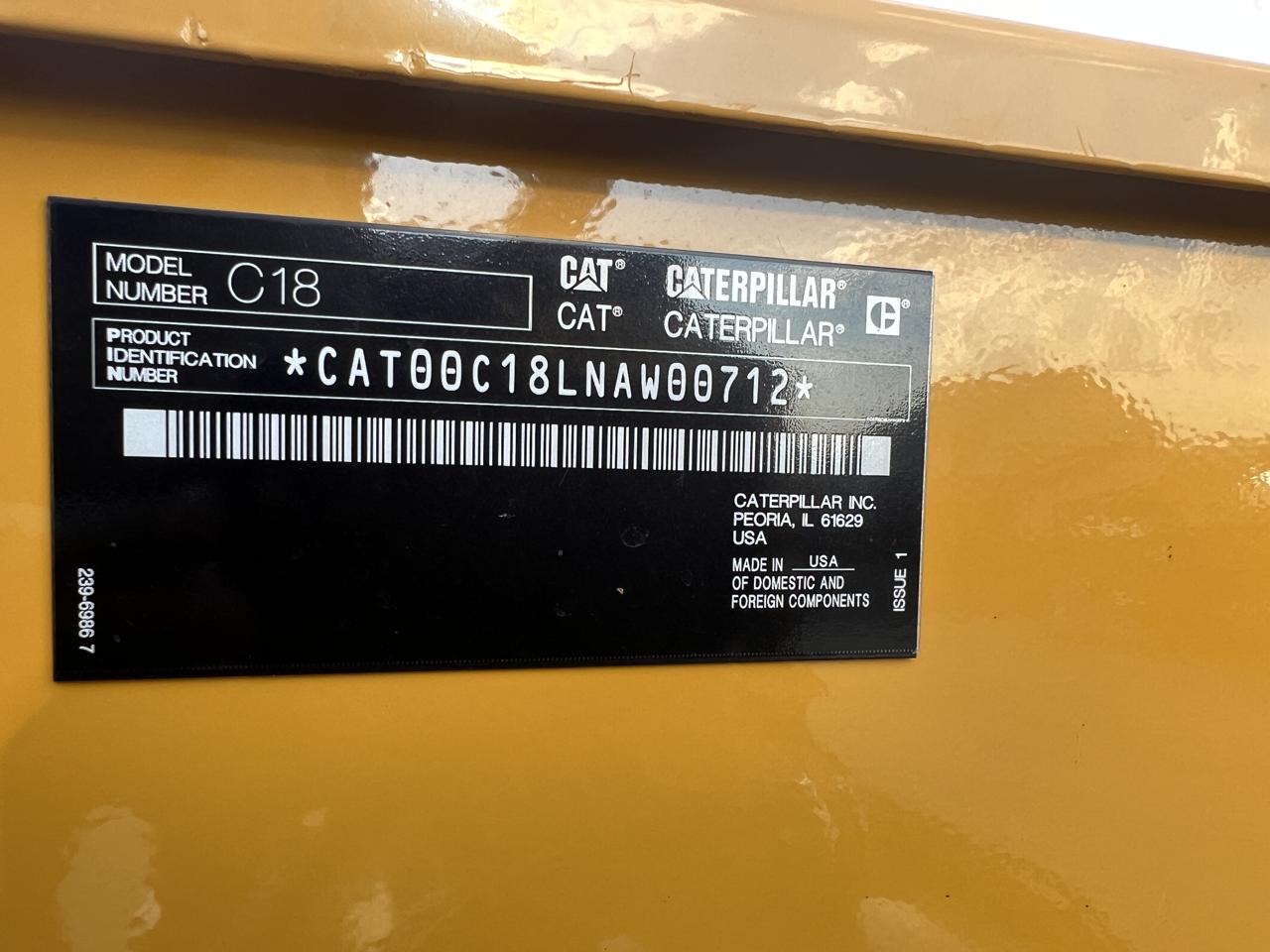_600 kW C18 CAT Gen Set, Open Skid, Year - 2016, 167 Hours, US EPA Tier 2 Pre Emission Engine - Image 11