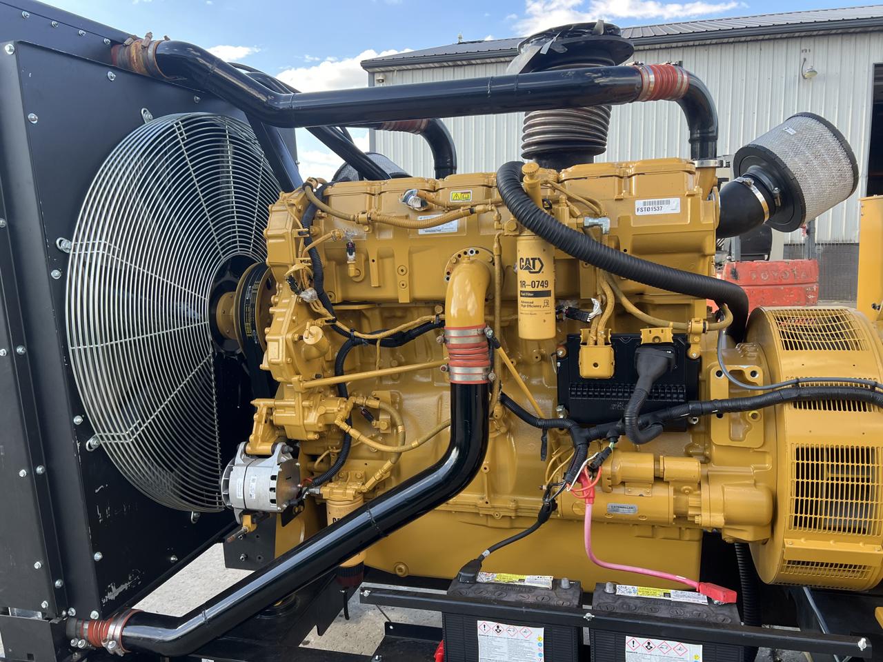 _600 kW C18 CAT Gen Set, Open Skid, Year - 2016, 167 Hours, US EPA Tier 2 Pre Emission Engine - Image 15