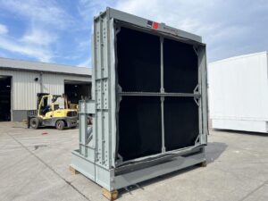 MTU Radiator Cooling Package for up to 3000 kW Diesel, Low Hours Take off of MTU 20 V 4000 Genset