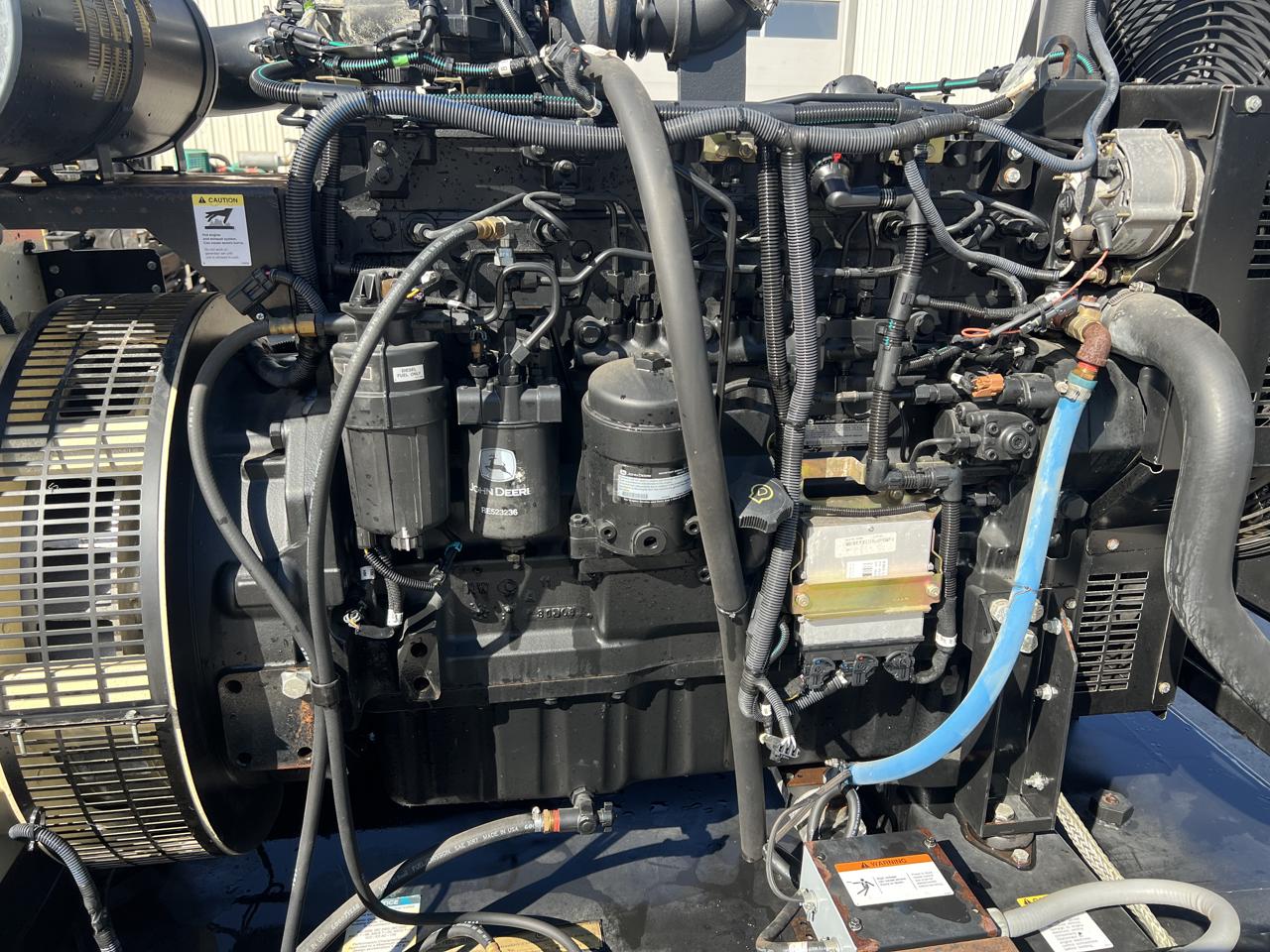 _250 kW Kohler Generator, with Base Fuel Tank, 9.0 Liter John Deere Engine, Year - 2009, 15 Hours, US EPA Tier 3, Pre Emission Engine - Image 8