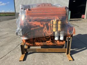 QSK19C Cummins Engine Take Out of EH750-3 Hitatchi Off Road Haul Truck Fuel Pump Missing