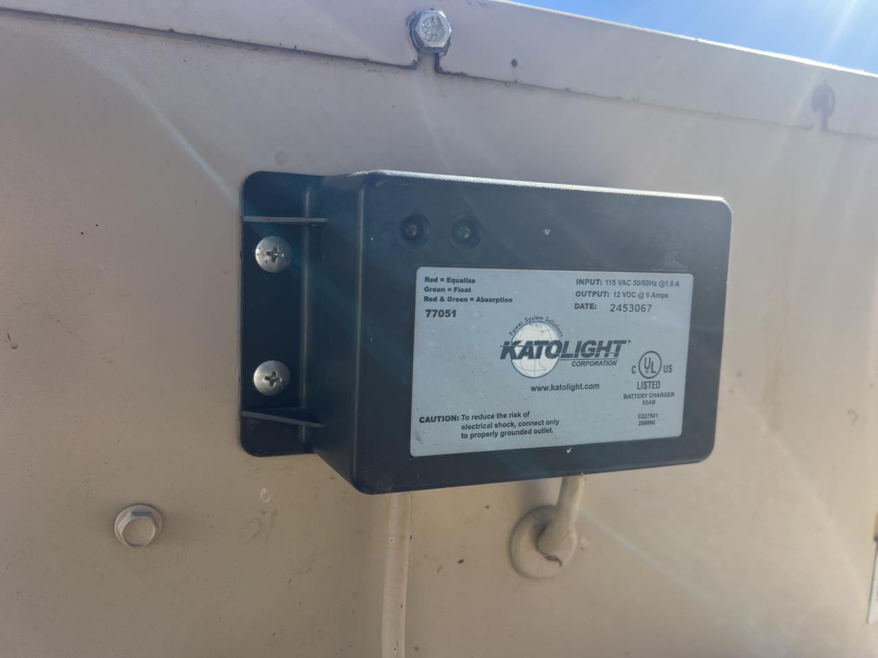 _105 kW Katolight Generator, 6.8 Liter John Deere Engine, 788 Hours, Open Skid - Image 15