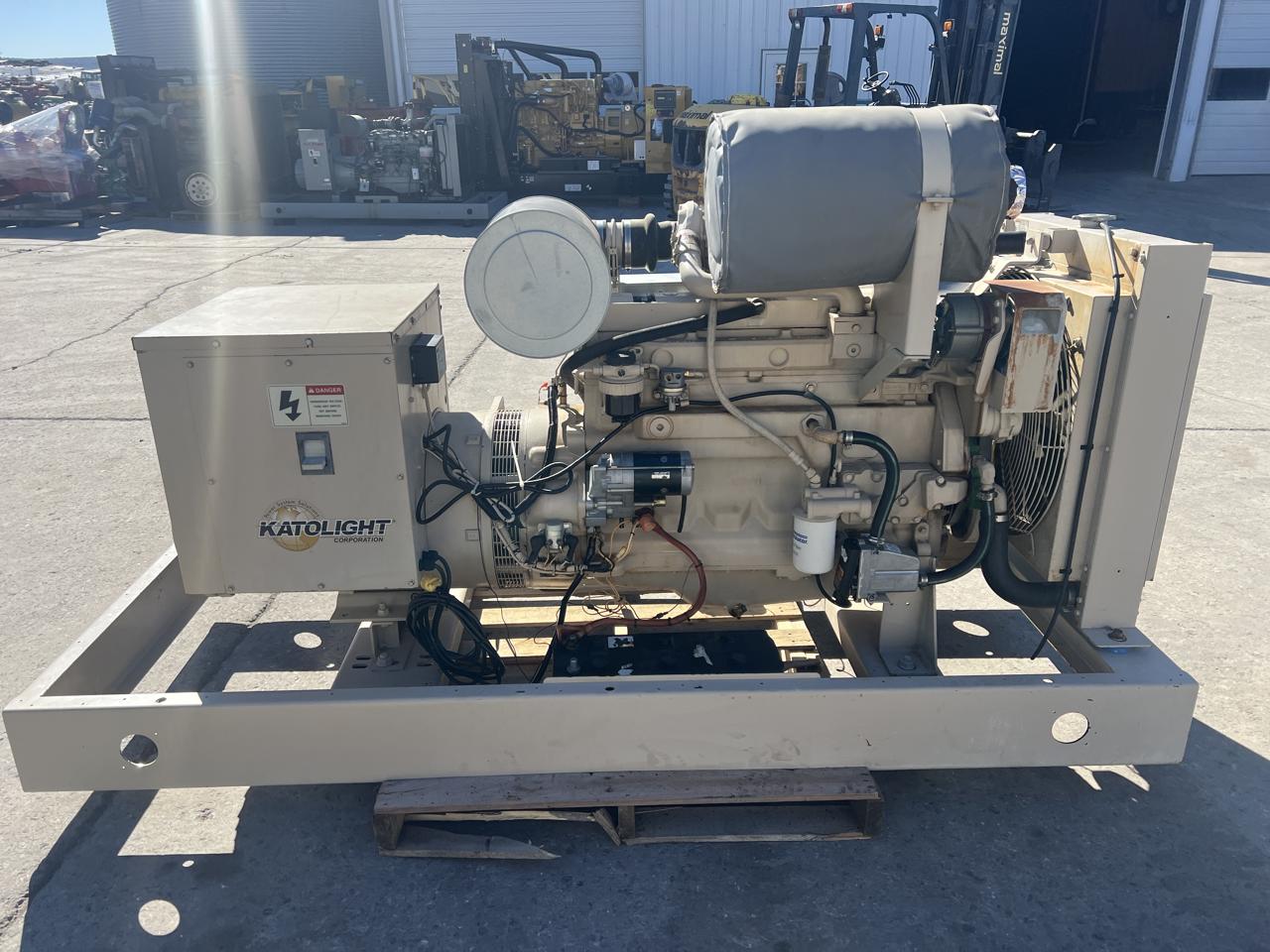 _105 kW Katolight Generator, 6.8 Liter John Deere Engine, 788 Hours, Open Skid - Image 6