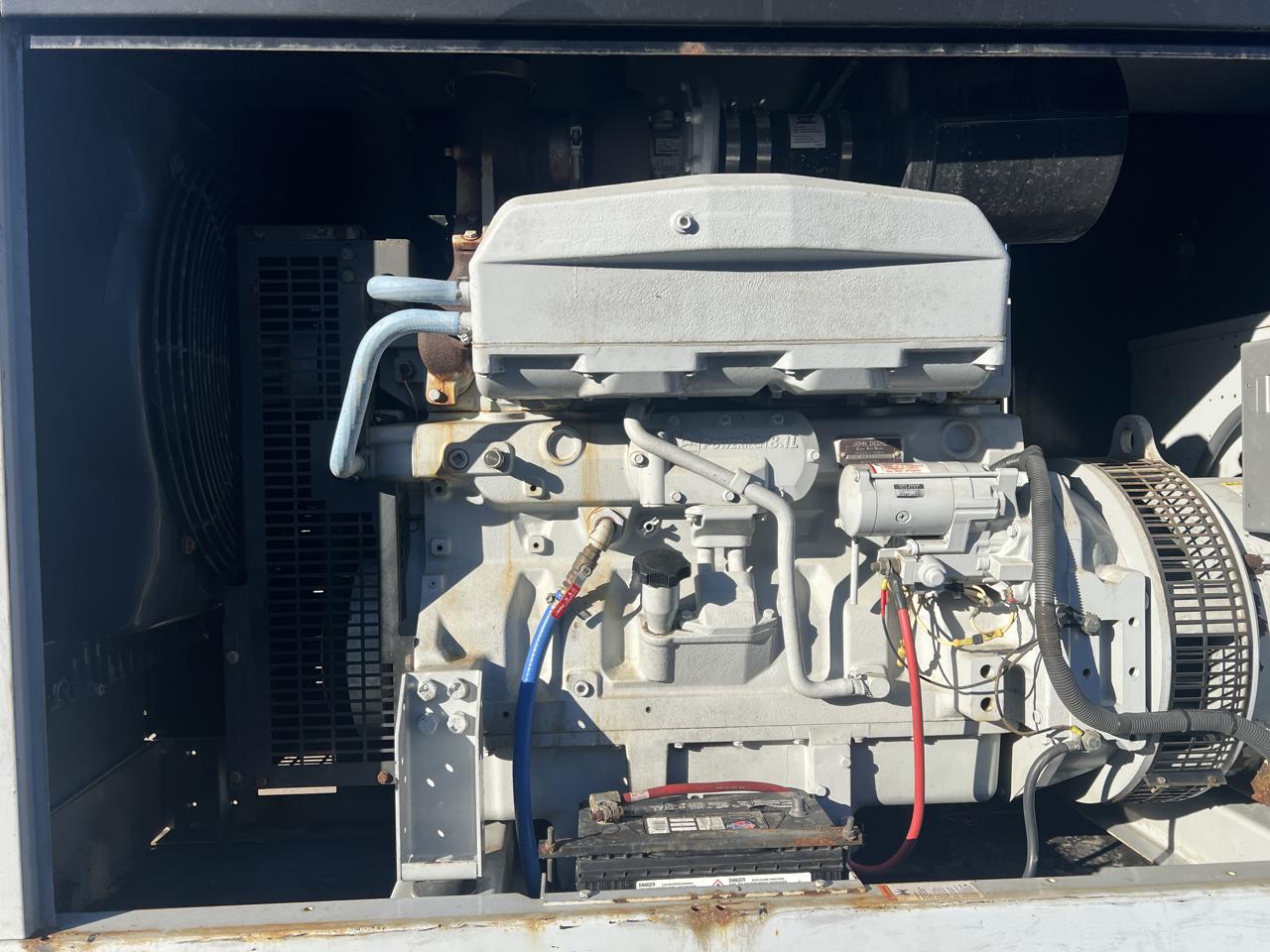 _150 kW Spectrum/Kohler Generator,with Enclosure and Base Fuel Tank 8.1 Liter John Deere Engine, 931 Hours - Image 11