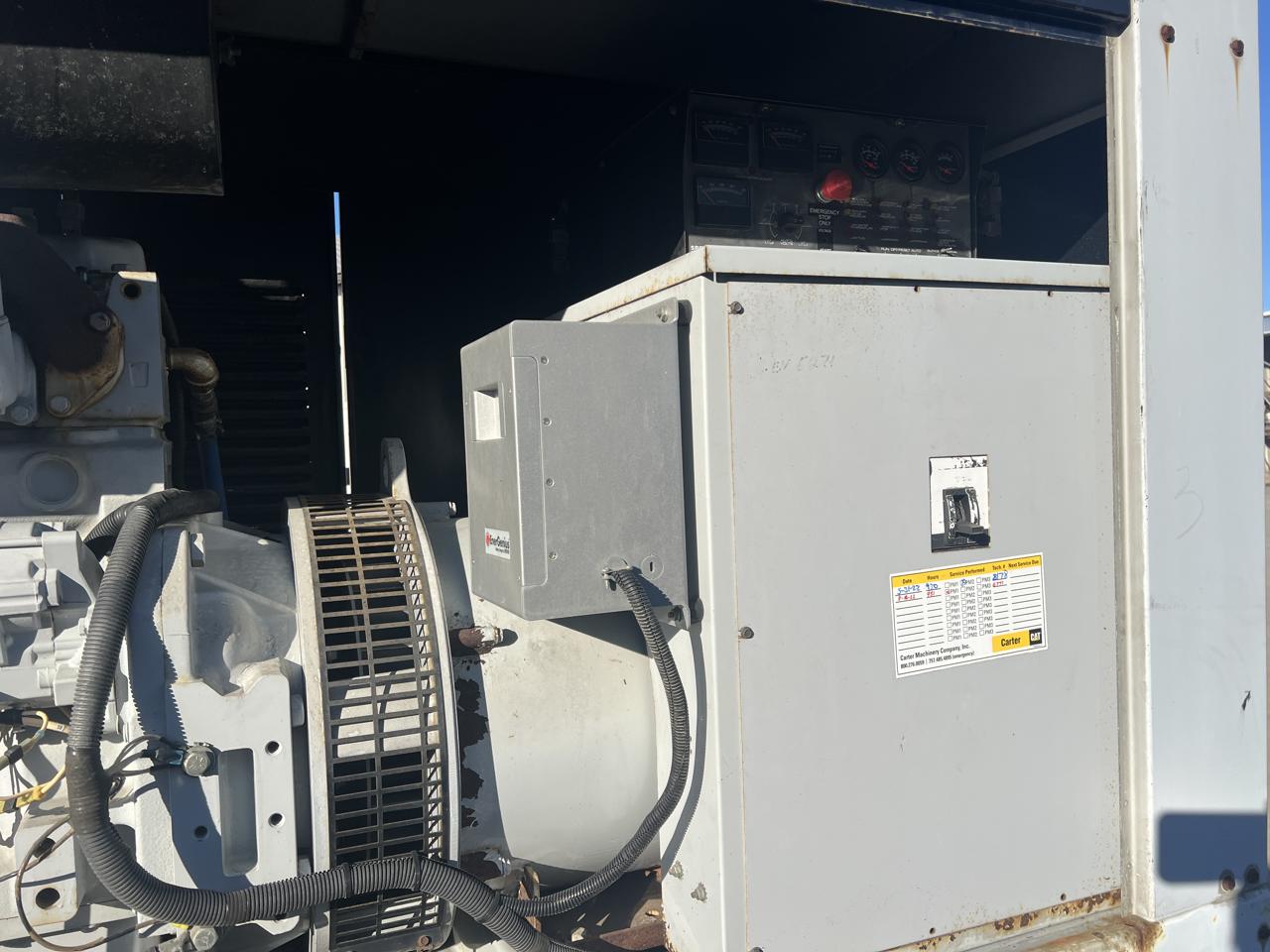 _150 kW Spectrum/Kohler Generator,with Enclosure and Base Fuel Tank 8.1 Liter John Deere Engine, 931 Hours - Image 13