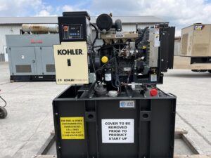 __22 kW Kohler Gen Set, Unused Surplus with Base Fuel Tank, Diesel, Year 2019, 0.5 Hours,