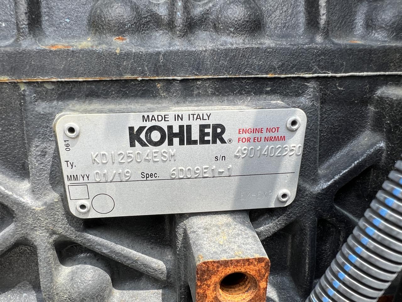 __22 kW Kohler Gen Set, Unused Surplus with Base Fuel Tank, Diesel, Year 2019, 0.5 Hours, - Image 10