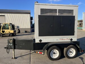 __60 kW Spectrum/Kohler Portal Rental Grade Generator, with Selectable Voltage Switch, 4.5 Liter John Deere Engine, Year - 2002, 137 Hours