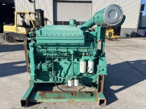 KTA19GS Industrial Generator Engine, 750 Hours since new, 685 HP @ 1800 RPM
