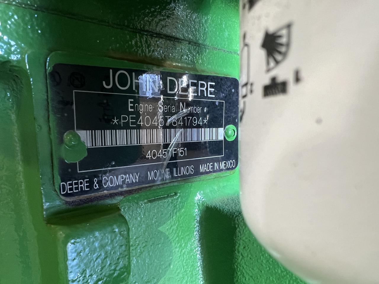 John Deere 4.5 Liter Mechanical Industrial Power Unit with Radiator Engine, Year - 2011, 50 Hours since new - Image 11