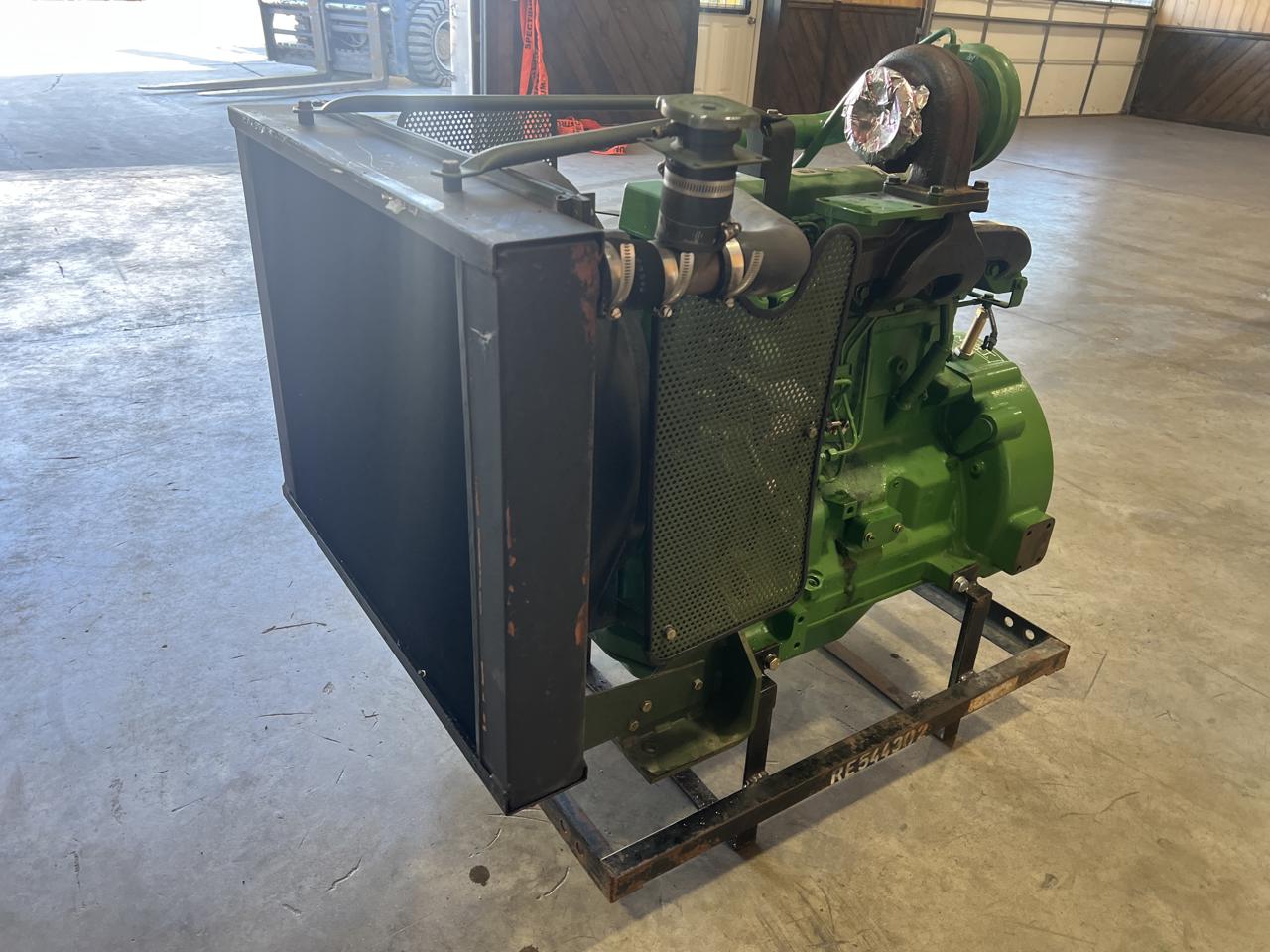 John Deere 4.5 Liter Mechanical Industrial Power Unit with Radiator Engine, Year - 2011, 50 Hours since new - Image 5