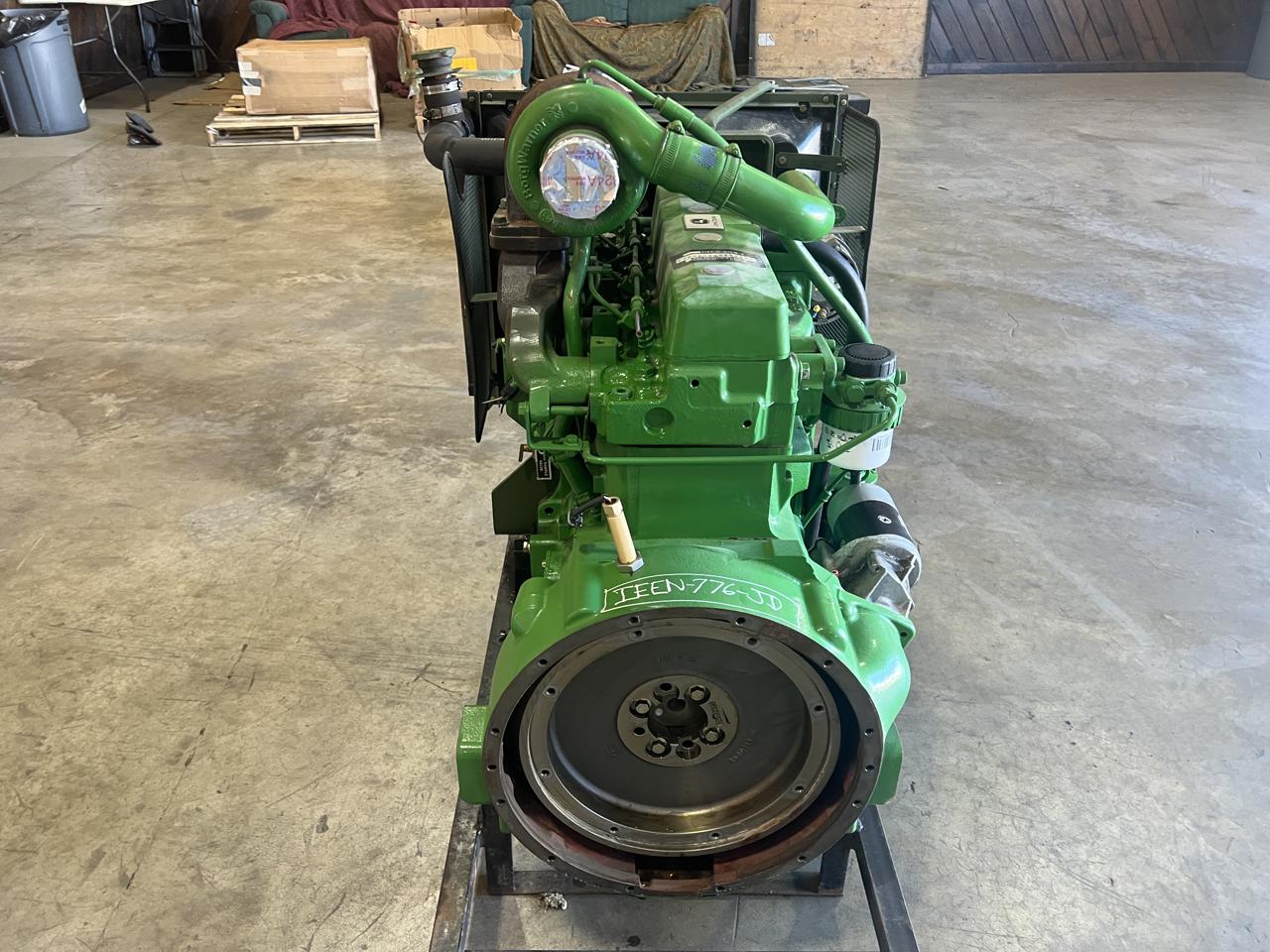 John Deere 4.5 Liter Mechanical Industrial Power Unit with Radiator Engine, Year - 2011, 50 Hours since new - Image 8