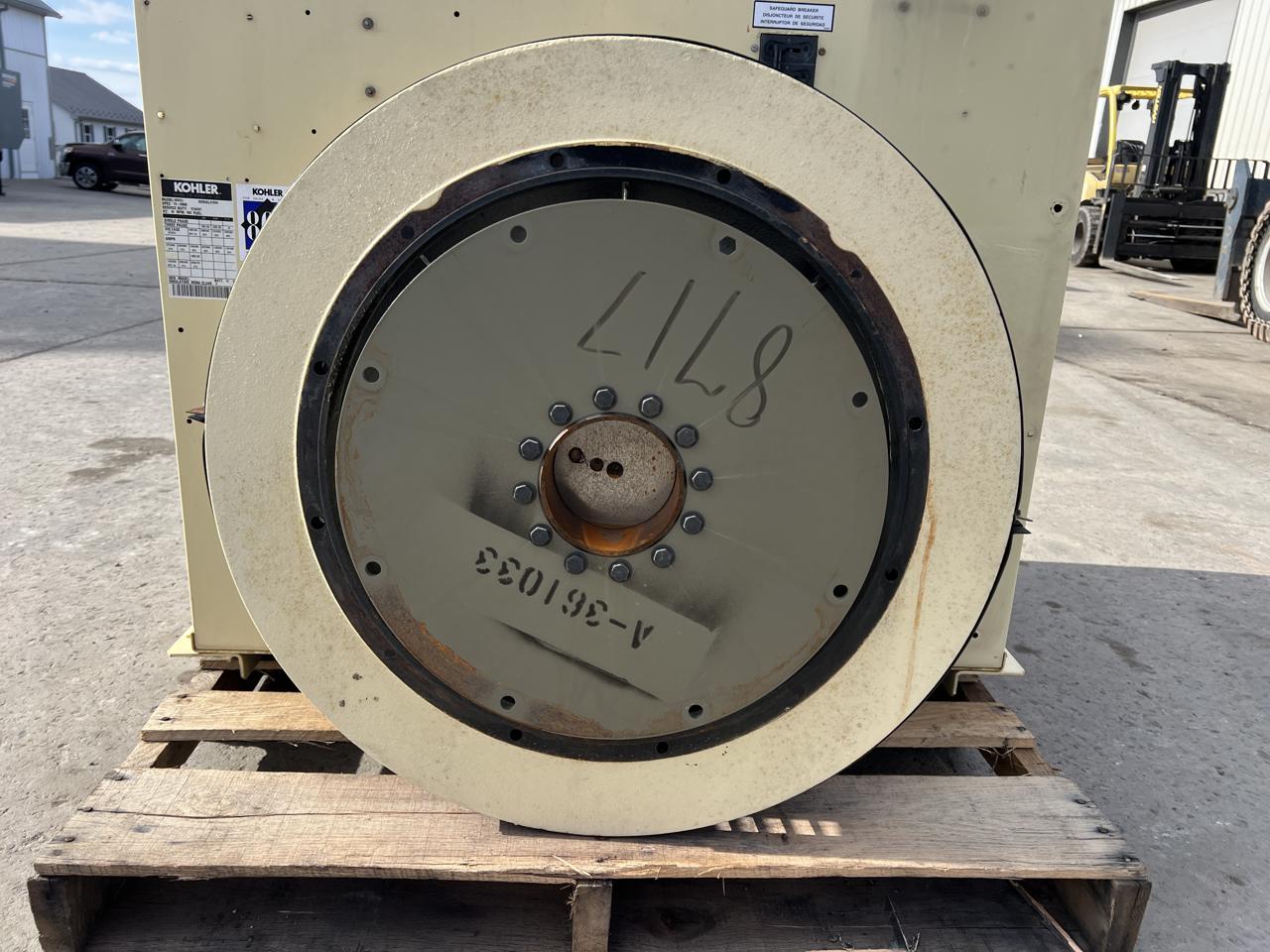 180 kW Kohler Gen End Taken Off 8.1 JD Engine, Load Tested 862 Hours - Image 6
