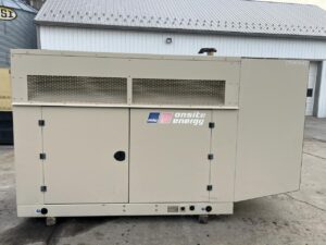 _125 kW MTU Generator, with Sound Attenuated Enclosure, 6.8 Liter Natural Gas or Propane Ford Engine, Year - 2013, 179 Hours