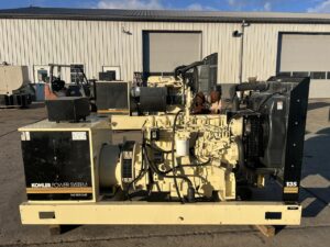 _135 kW Kohler Generator, with Base Fuel Tank 8.1 Liter John Deere Engine, Year - 2000, 319 Hours