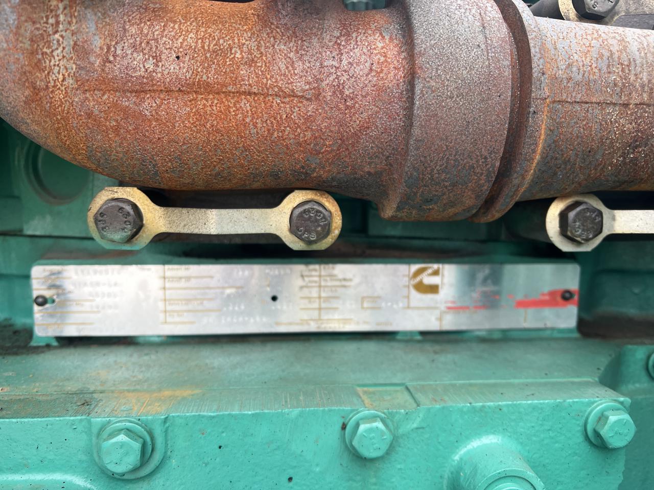 _500 kW Onan/Cummins Generator with Base Fuel Tank, 19 Liter Cummins Engine, Year - 1999 - Image 9