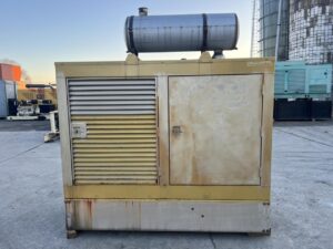 __60 kW Perkins Gen Set, with Enclosure and Base Fuel Tank, Year - 2001, 794 Hours