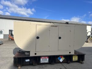 __80 kW Katolight Generator, with Sound Enclosure and Base Tank, 4.5 Liter John Deere Engine, 134 Hours