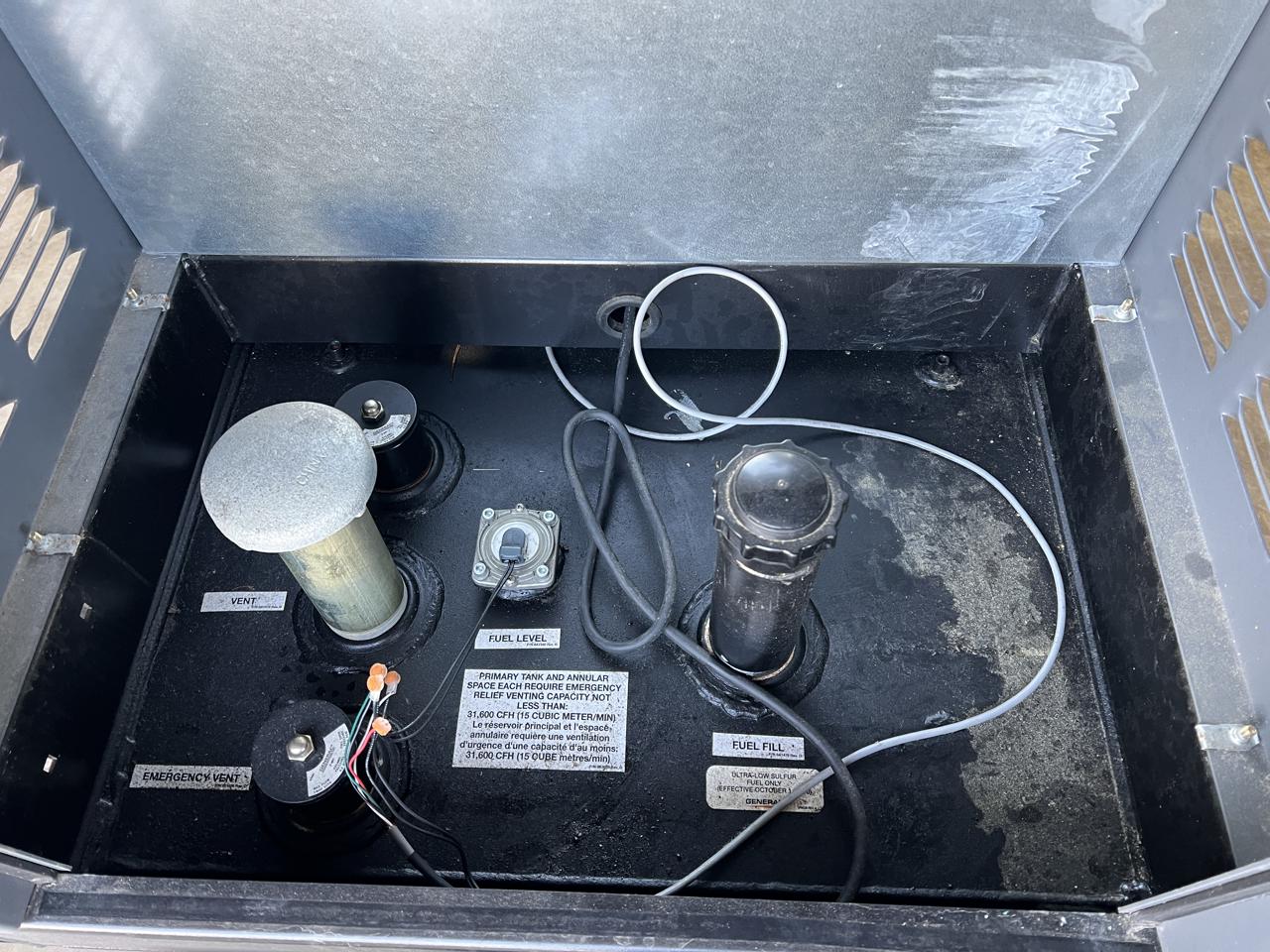 __15 kW Generac Diesel Commerical Genset, Year - 2021, 4 Hours, with Sound Attenuated Enclosure and Base Fuel Tank, US EPA Tier 3 Pre Emission Engine - Image 12