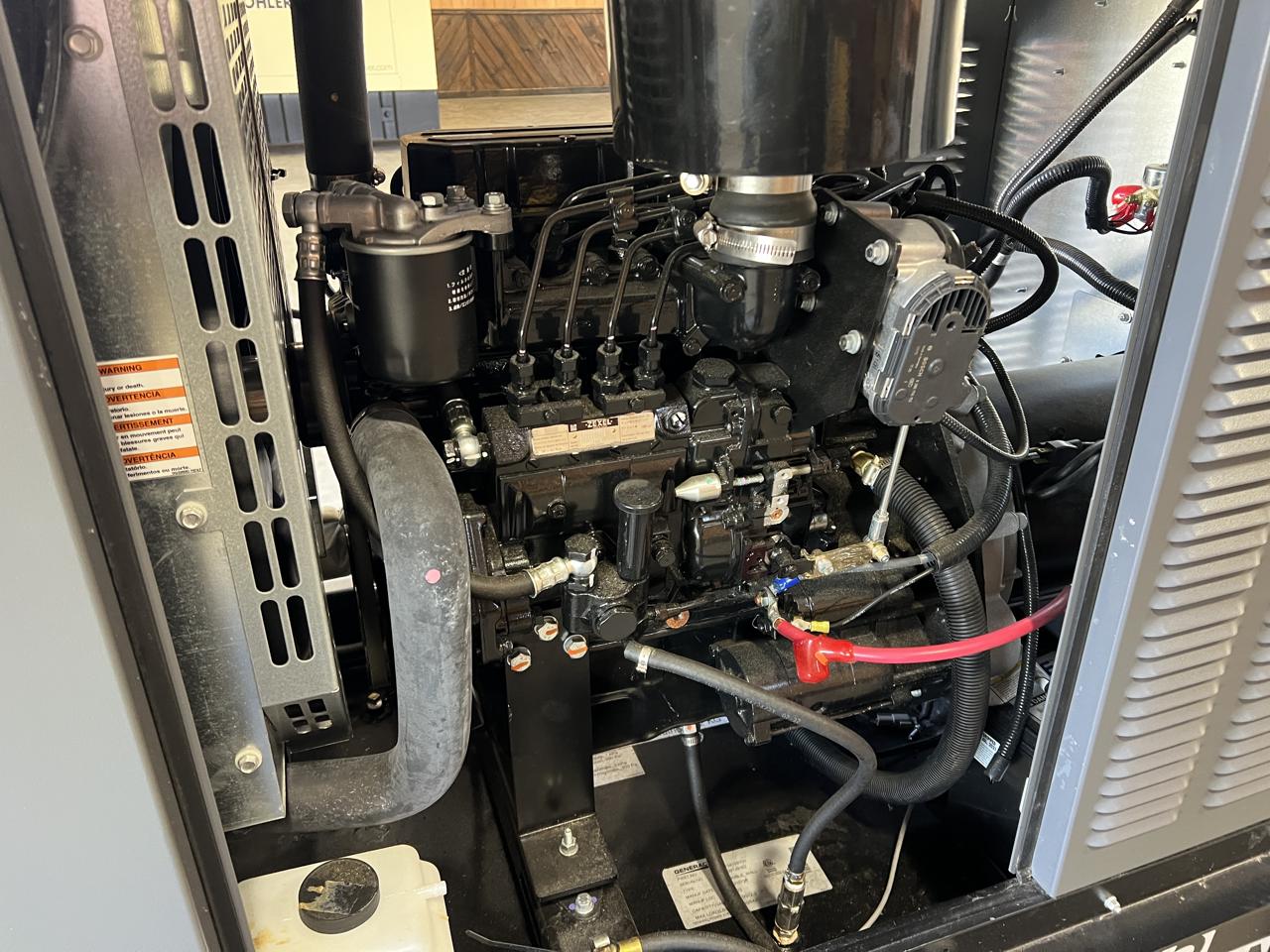 __15 kW Generac Diesel Commerical Genset, Year - 2021, 4 Hours, with Sound Attenuated Enclosure and Base Fuel Tank, US EPA Tier 3 Pre Emission Engine - Image 6
