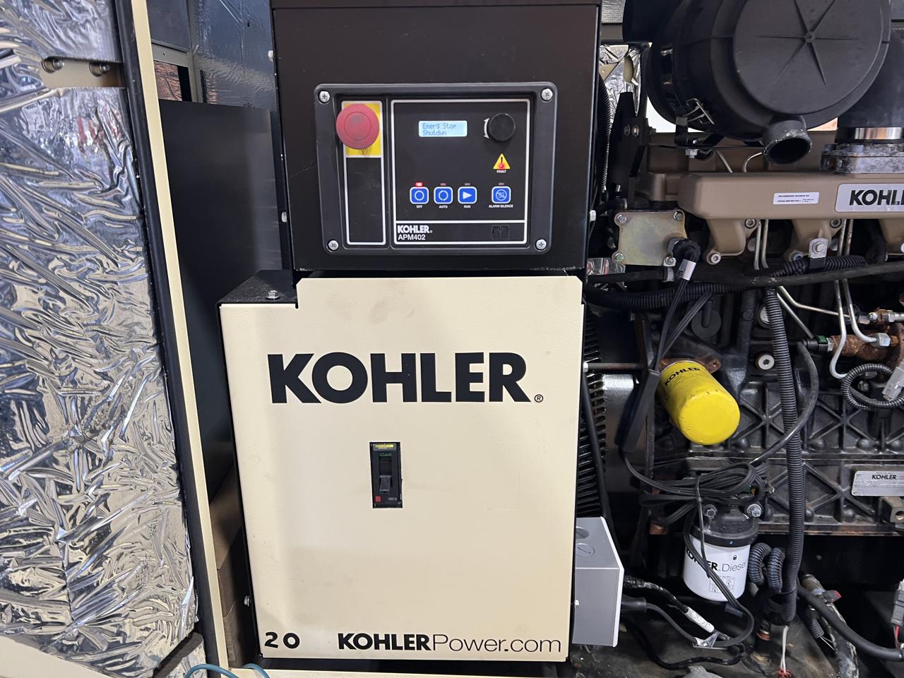 __22 kW Kohler Diesel Gen Set, Sound Attenuated Enclosure and Base Fuel Tank, Year - 2020, 5 Hours, US EPA Tier 3 Pre Emision Engine - Image 16