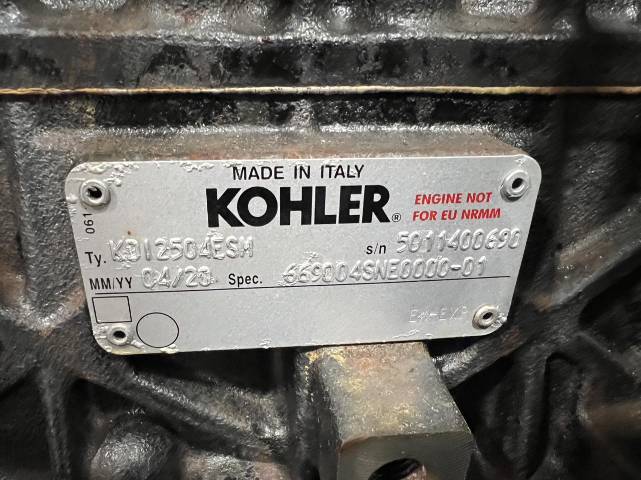 __22 kW Kohler Diesel Gen Set, Sound Attenuated Enclosure and Base Fuel Tank, Year - 2020, 5 Hours, US EPA Tier 3 Pre Emision Engine - Image 13