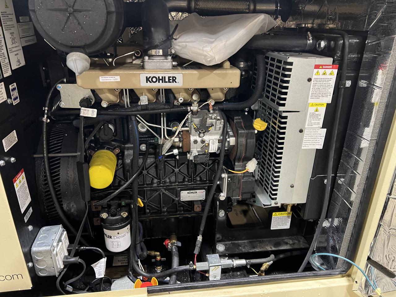 __22 kW Kohler Diesel Gen Set, Year - 2019, 0 Hours, Sound Attenuated Enclosure and Base Fuel Tank, US EPA Tier 3 Pre Emission Engine - Image 7