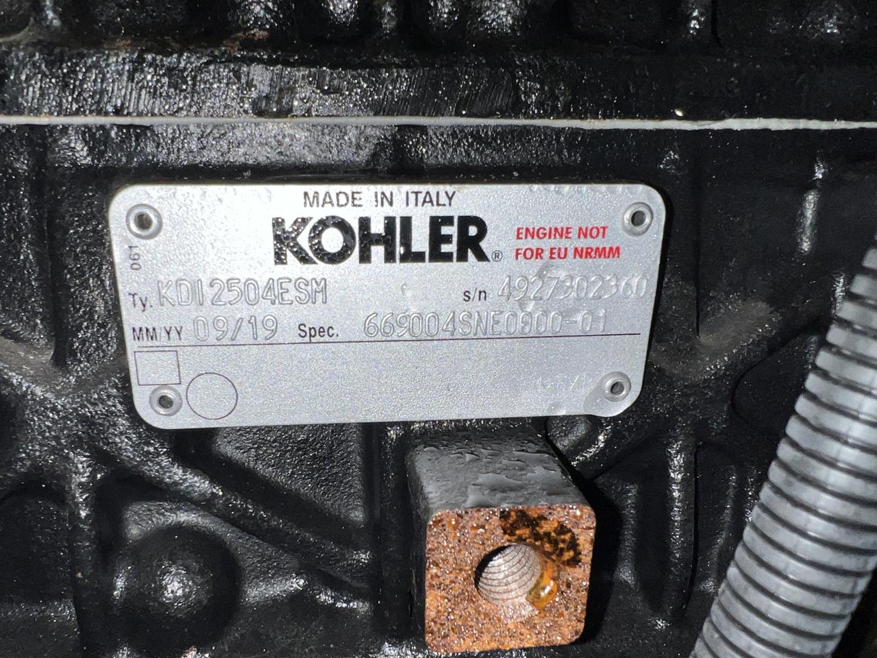 __22 kW Kohler Diesel Gen Set, Year - 2019, 0 Hours, Sound Attenuated Enclosure and Base Fuel Tank, US EPA Tier 3 Pre Emission Engine - Image 9