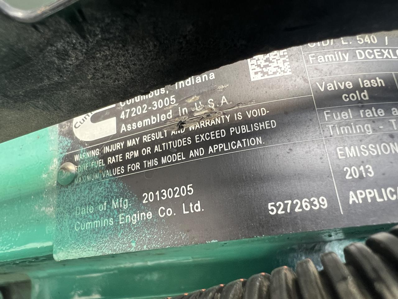 _250 kW Onan/Cummins Gen Set, 9 Liter QSL 9 Engine, Year - 2013, 876 Hours - Image 11