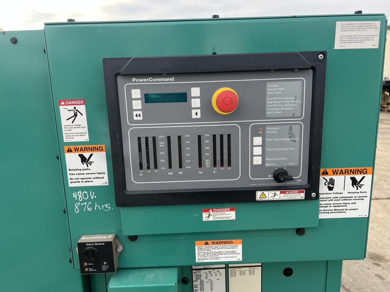 _250 kW Onan/Cummins Gen Set, 9 Liter QSL 9 Engine, Year - 2013, 876 Hours - Image 21