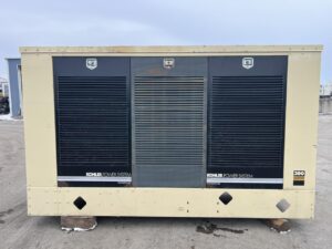 _300 kW Kohler Generator, with Enclosure and Base Fuel Tank, 12.7 Liter 60 Series Detroit Diesel Engine, Year - 1999, 293 Hours