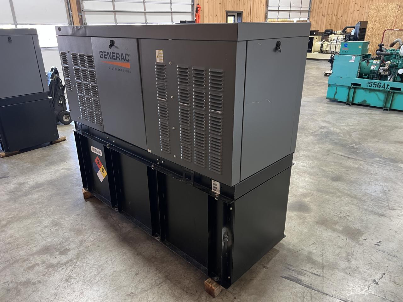 __15 kW Generac Diesel GenSet, New Surplus, Year - 2021, 14 Hours, with Sound Enclosure and Base Fuel Tank, 3 to 4 Year Factory Warranty Remaining - Image 4