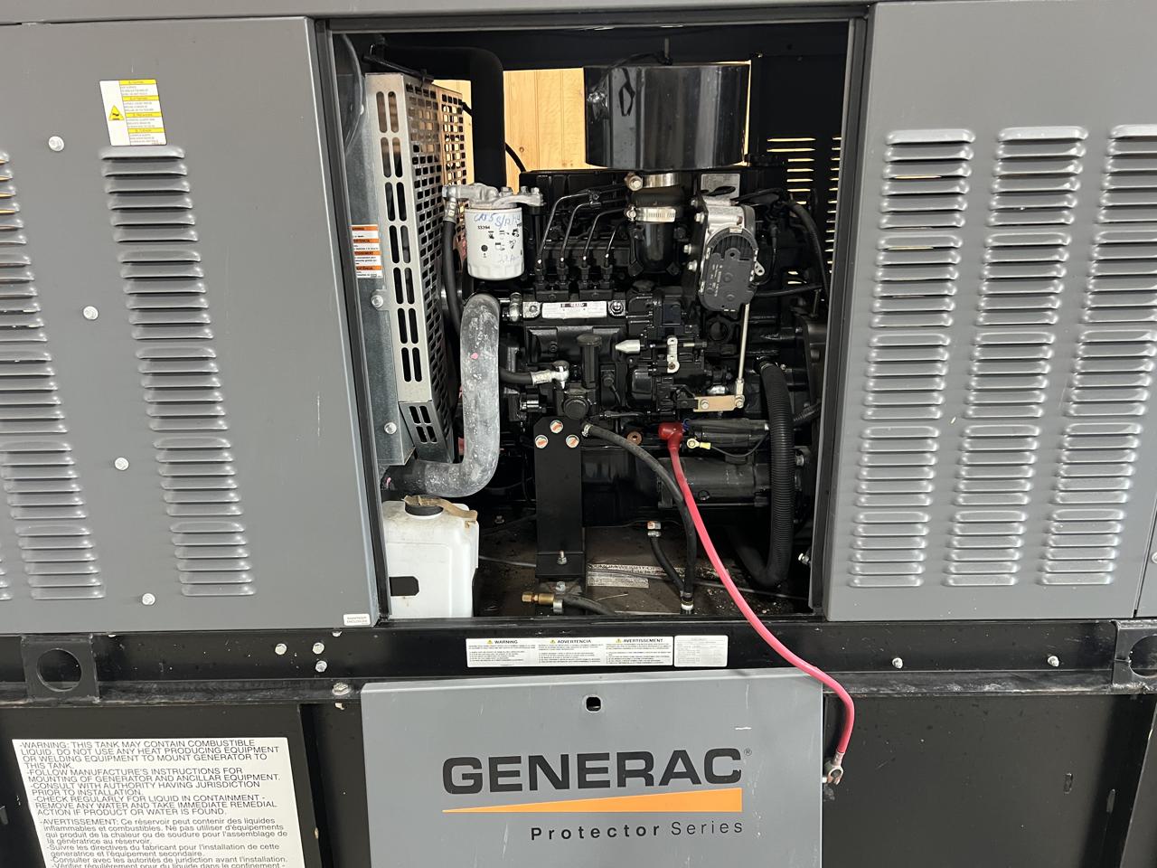 __15 kW Generac Diesel GenSet, New Surplus, Year - 2021, 14 Hours, with Sound Enclosure and Base Fuel Tank, 3 to 4 Year Factory Warranty Remaining - Image 5
