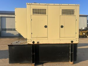 __84 kW Kohler Generator, with Enclosure and Base Fuel Tank, 4.5 LIter John Deere Engine, Year - 2006, 742 Hours