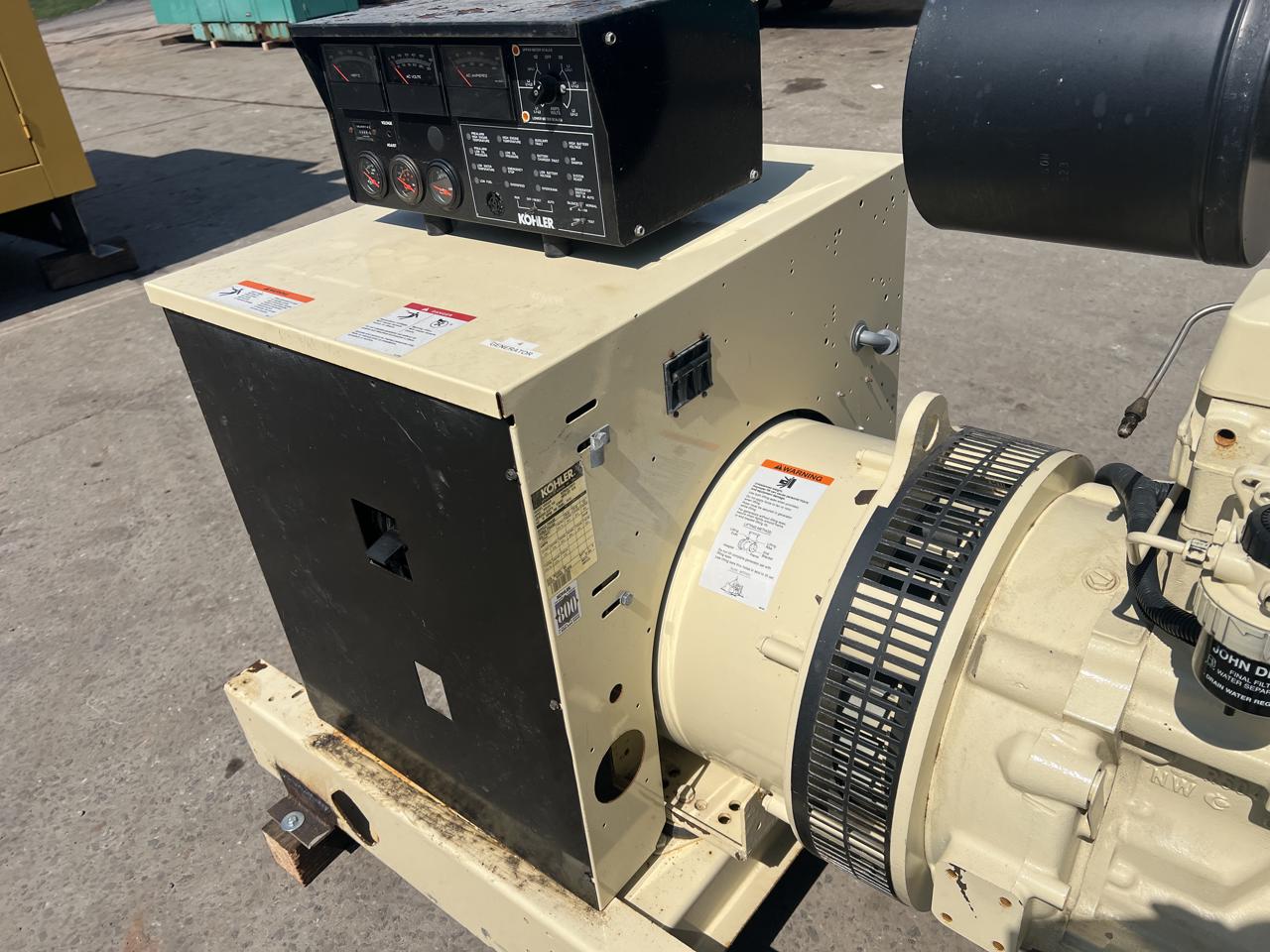 _105 kW Kohler Generator, 6.8 Liter John Deere Engine, Year - 2004, 806 Hours - Image 15