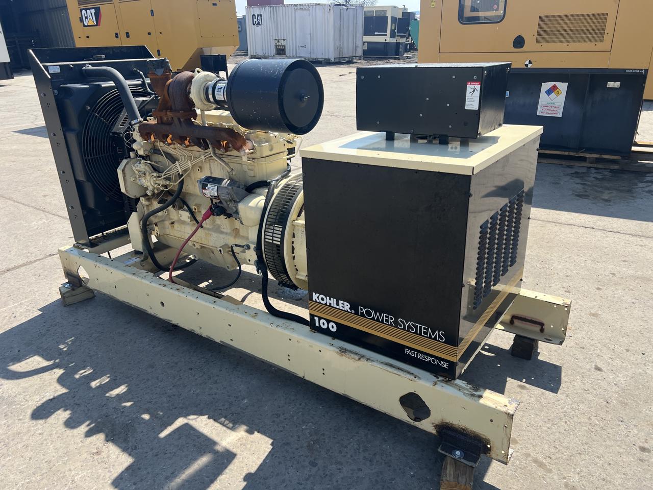 _105 kW Kohler Generator, 6.8 Liter John Deere Engine, Year - 2004, 806 Hours - Image 4